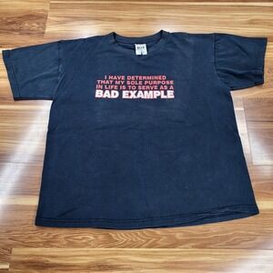 Y2k Sun Fade Graphic T Shirt Size Medium Skater Emo 2000s Black Grunge Hot Topic